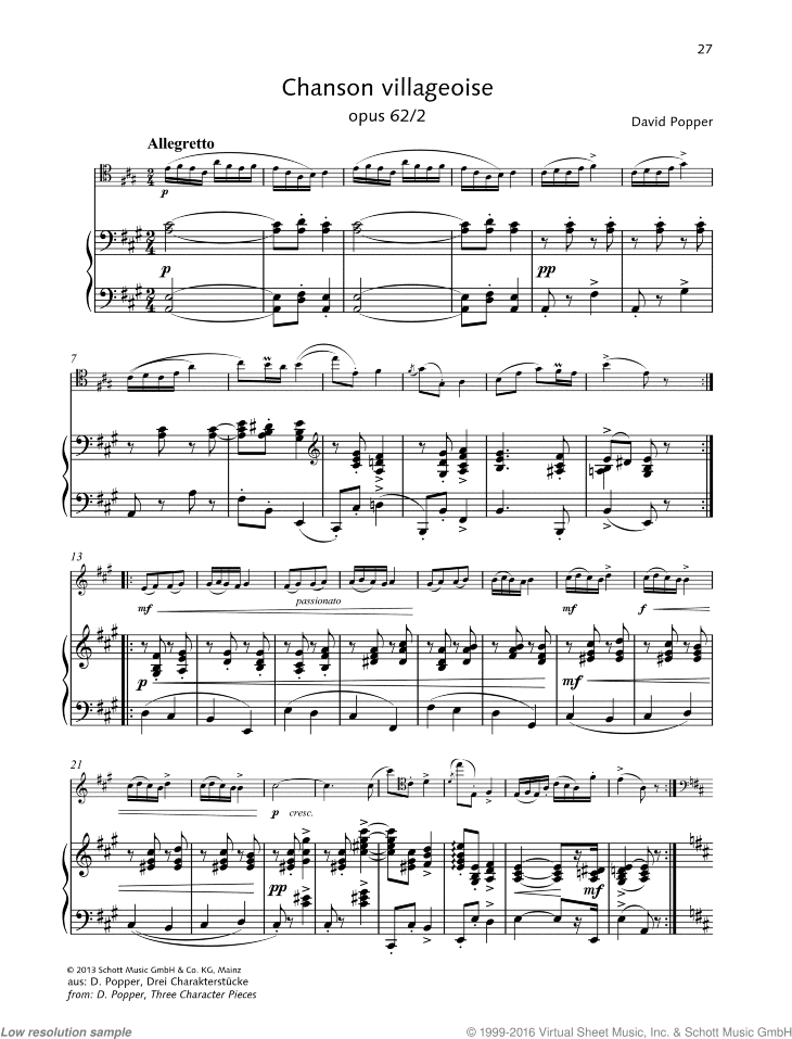 Chanson villageoise