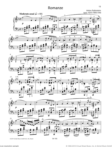 Romance in F major, Op. 10 No. 5