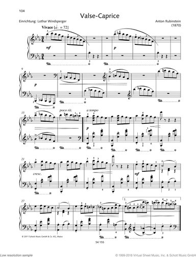 Valse-Caprice in E-flat major