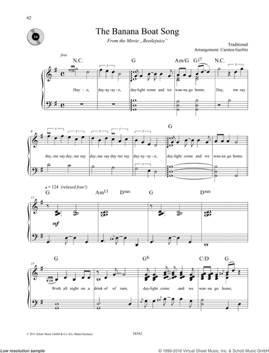 The Banana Boat Song