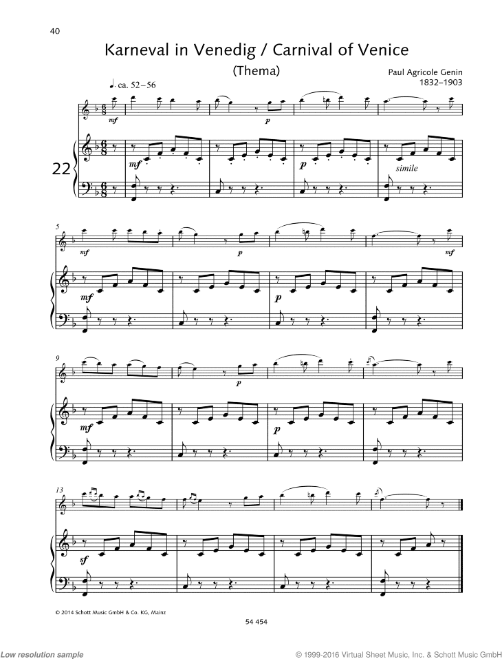 Carnival of Venice, Theme