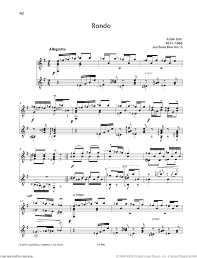 Rondo, from Duo No. 6