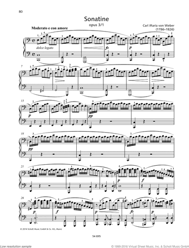 Sonatina, Op. 3 No. 1