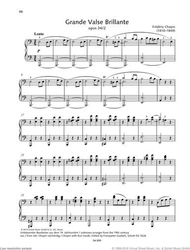 Grande Valse Brillante, Op. 34 No. 2