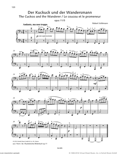 The Cuckoo and the Wanderer, Op. 11 No. 5