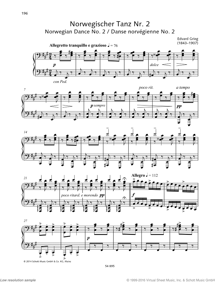 Norwegian Dance No. 2