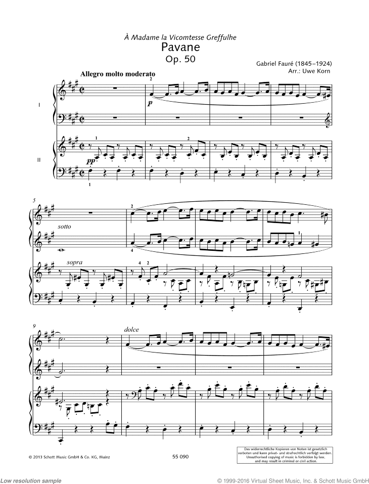 Pavane, Op. 50