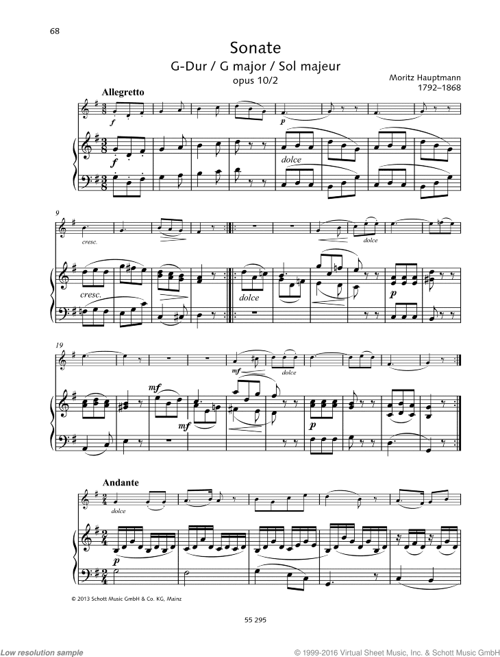 Sonata in G major, Op. 10 No. 2