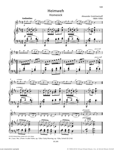 Early Morning, Op. 126a