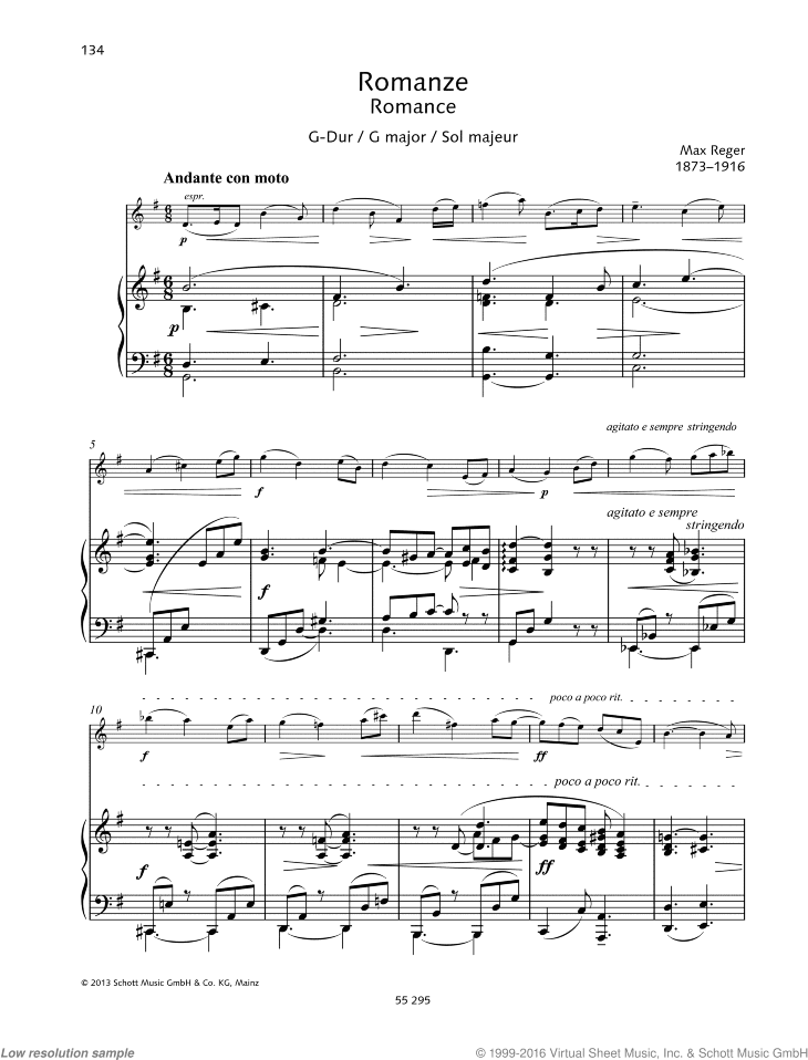 Romance in G major