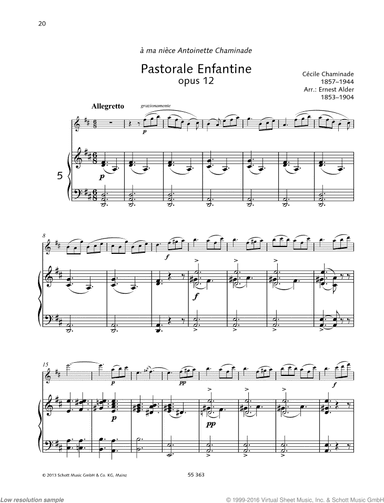 Pastorale Enfantine, Op. 12