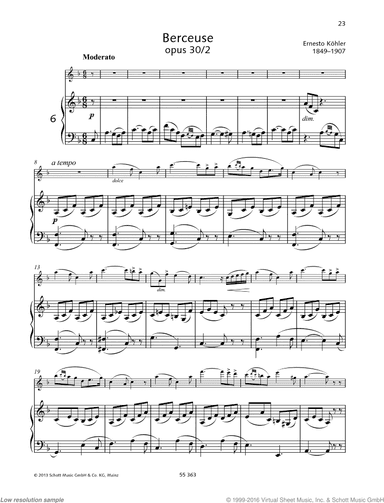 Berceuse, Op. 30, No. 2
