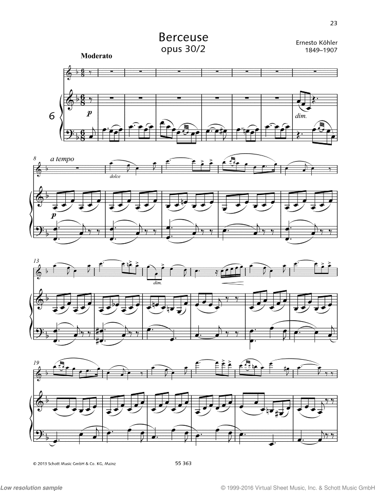 Berceuse, Op. 30, No. 2