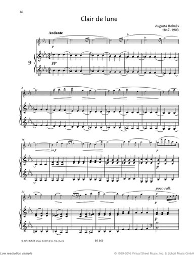 Clair de lune