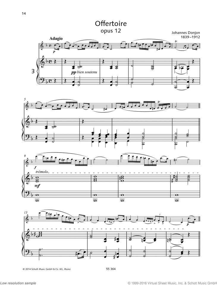 Offertoire, Op. 12