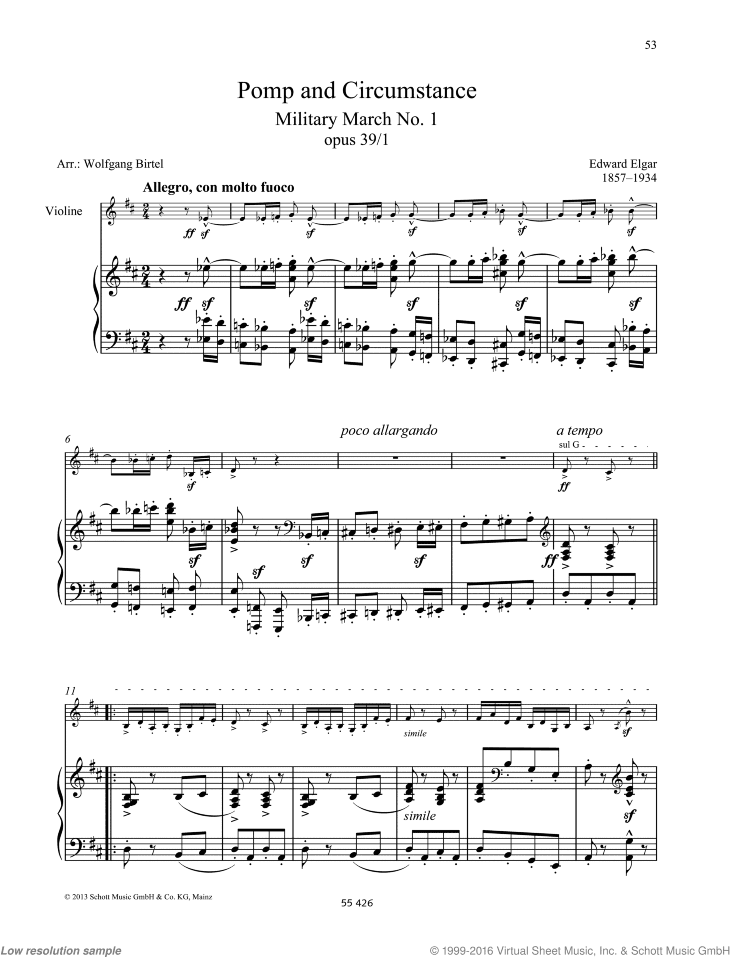 Pomp and Circumstance