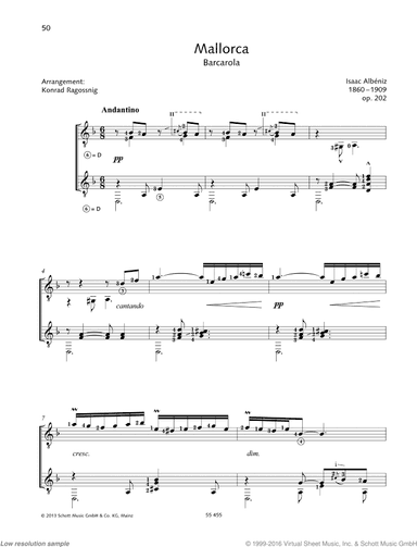 Mallorca (Barcarola), Op. 202