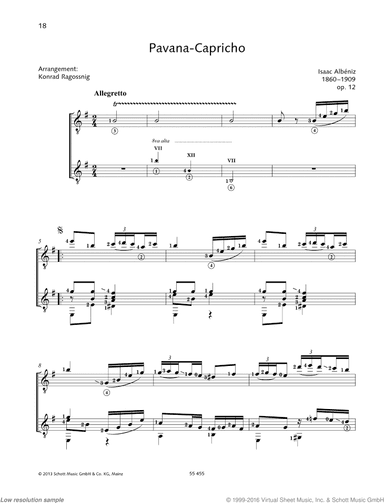 Pavana-Capricho, Op. 12