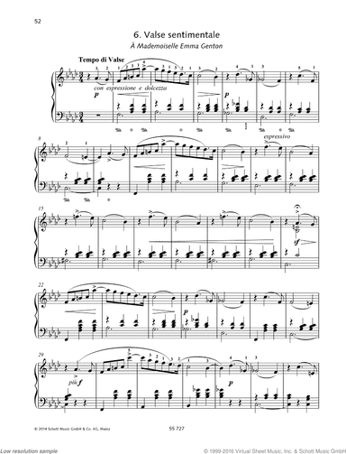 Valse sentimentale