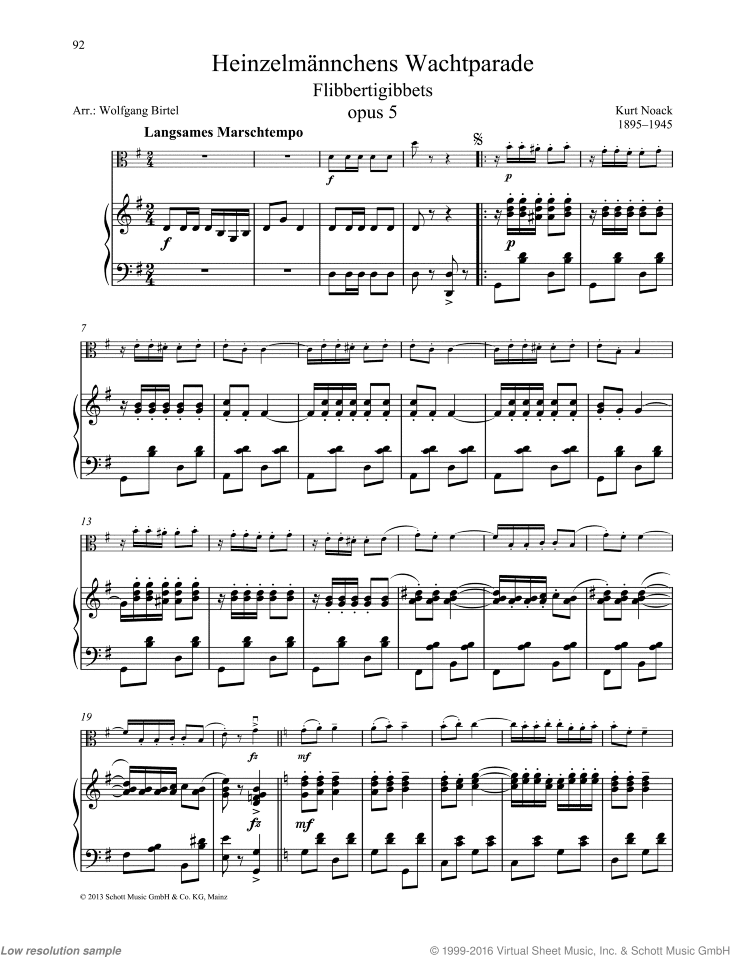 Flibbertigibbets, Op.  5