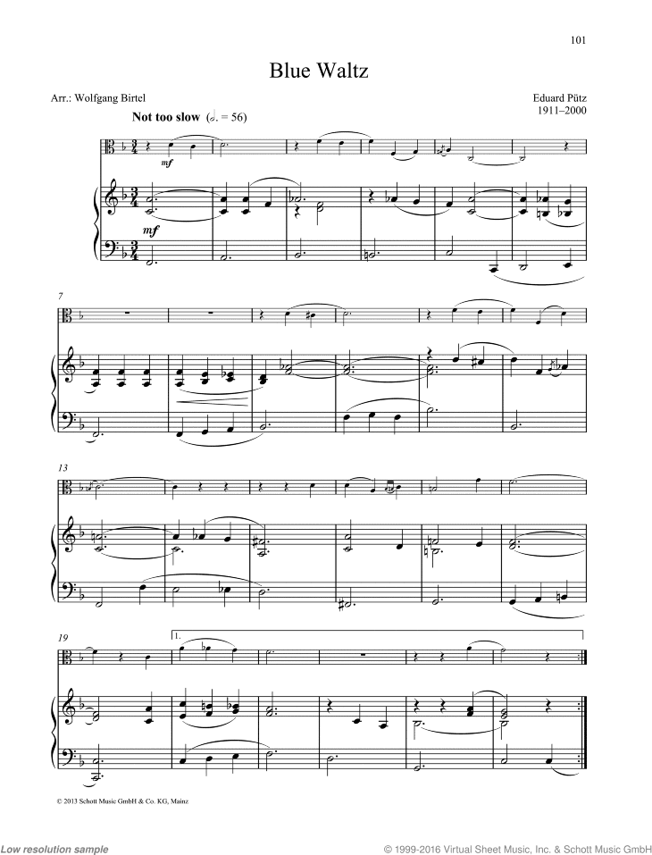 Blue Waltz