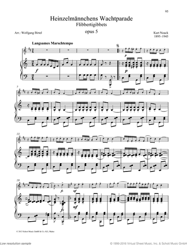 Flibbertigibbets, Op.  5