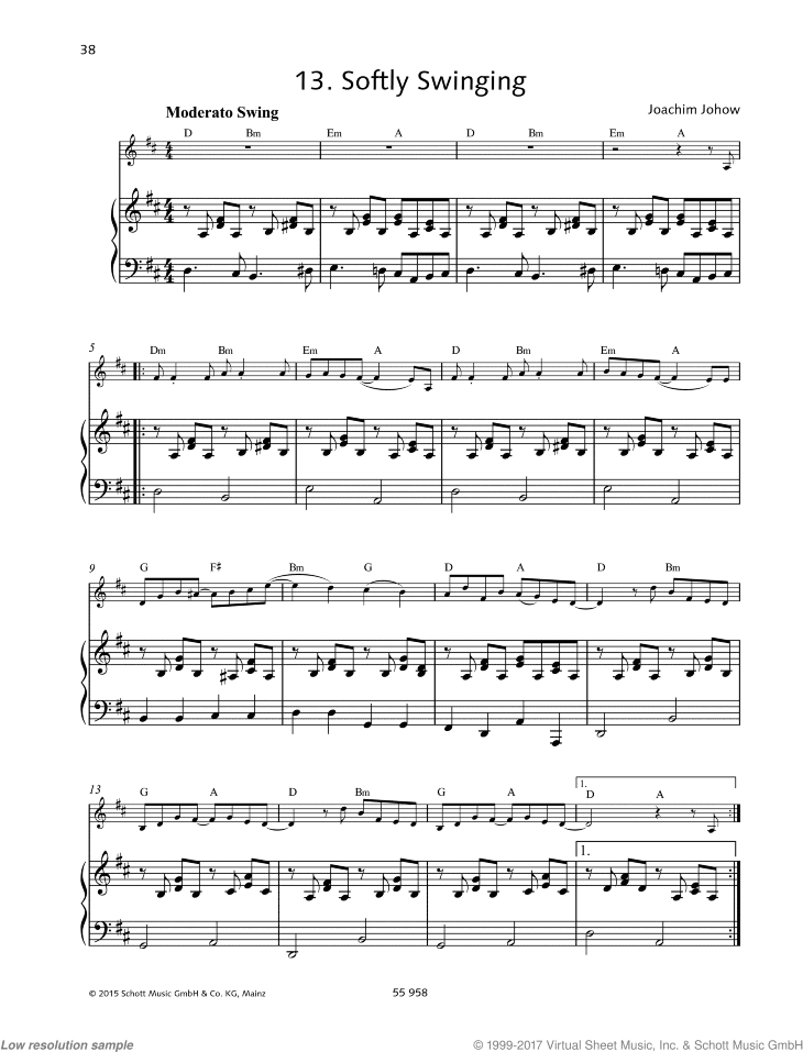 Softly Swinging