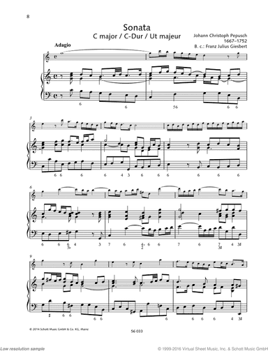 Sonata in C major