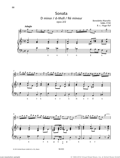 Sonata in D minor, Op. 2 No. 2