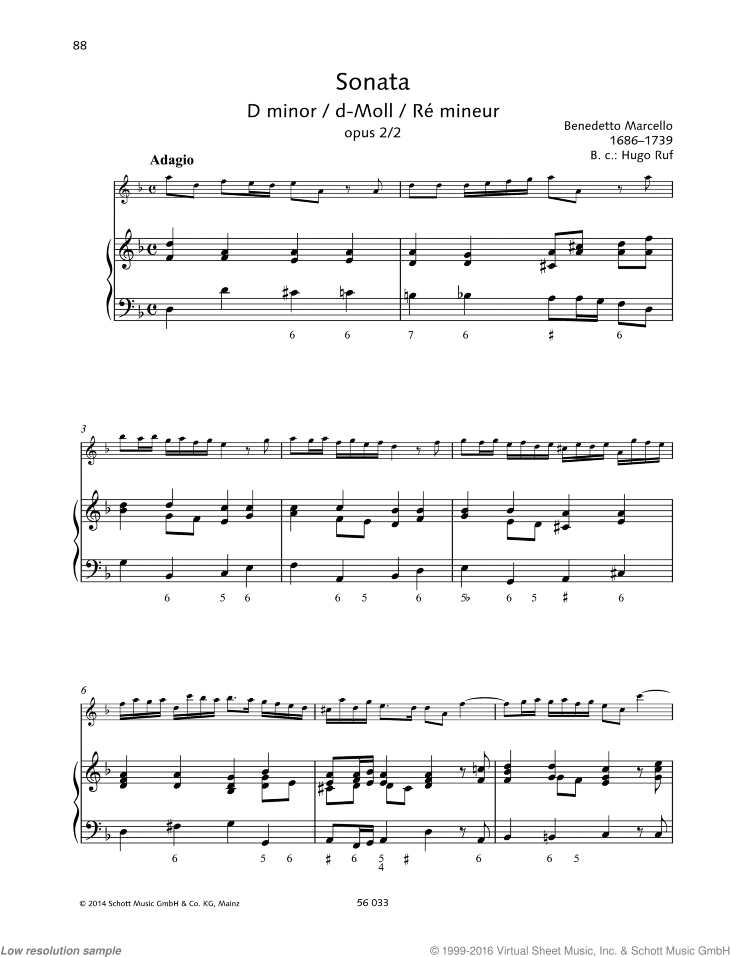 Sonata in D minor, Op. 2 No. 2