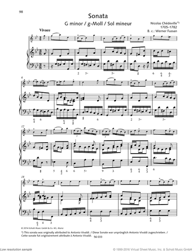 Sonata in G minor