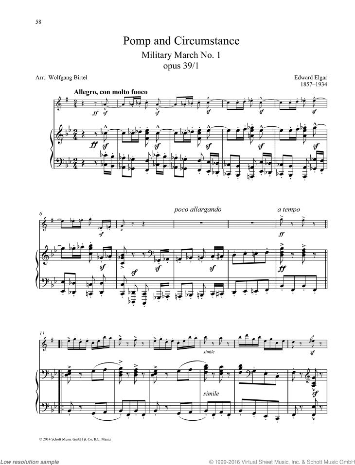 Pomp and Circumstance