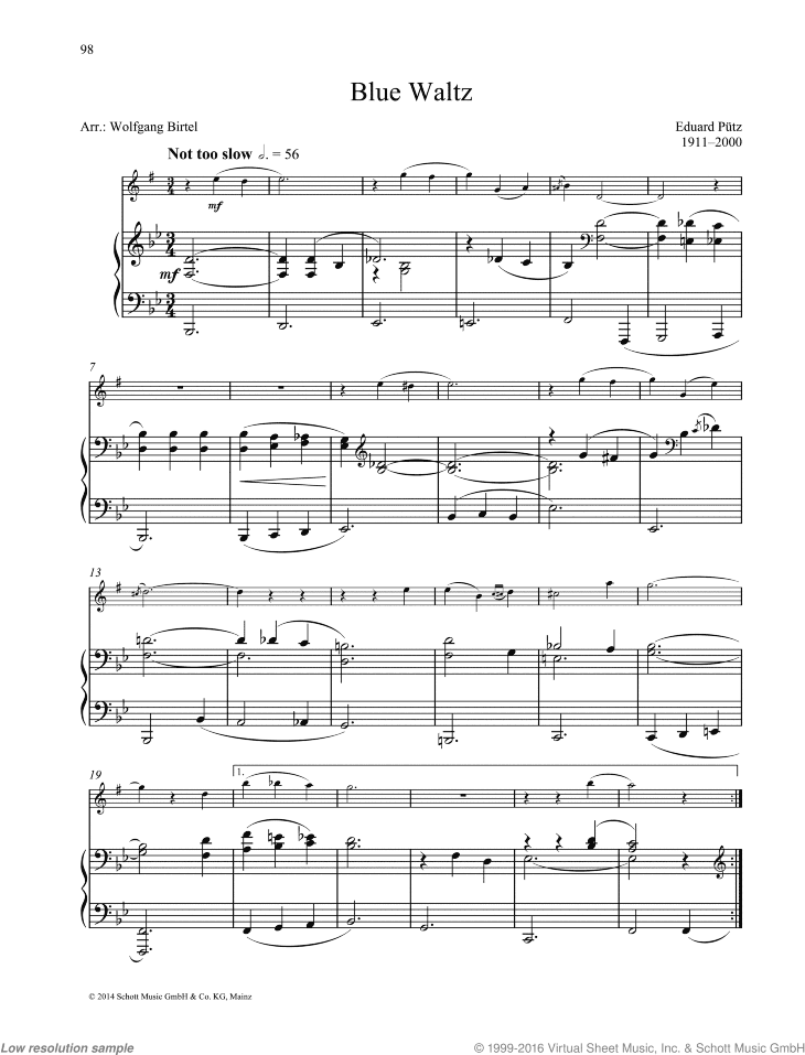 Blue Waltz