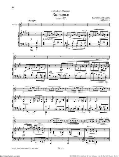 Romance, Op. 67