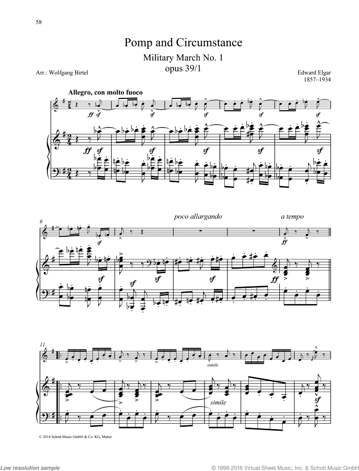 Pomp and Circumstance
