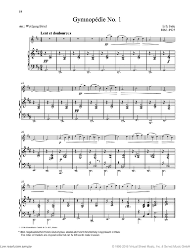 Gymnopedie No. 1