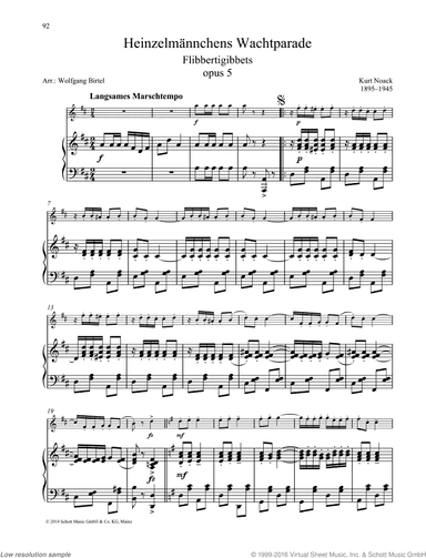 Flibbertigibbets, Op.  5