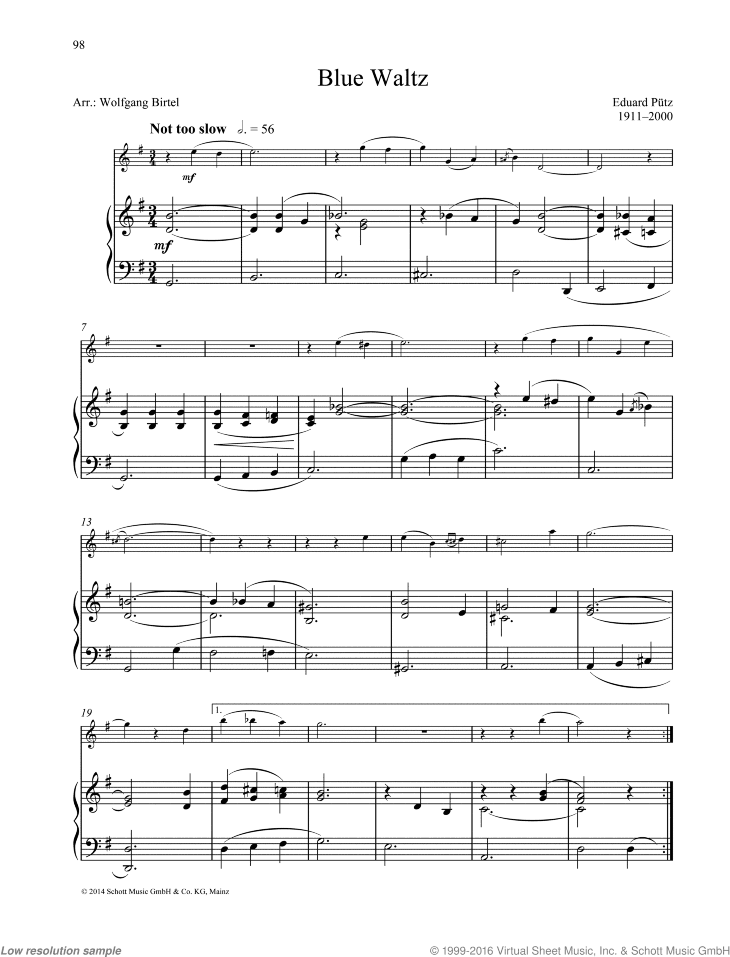 Blue Waltz