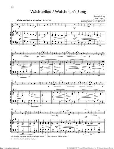 Watchman's Song