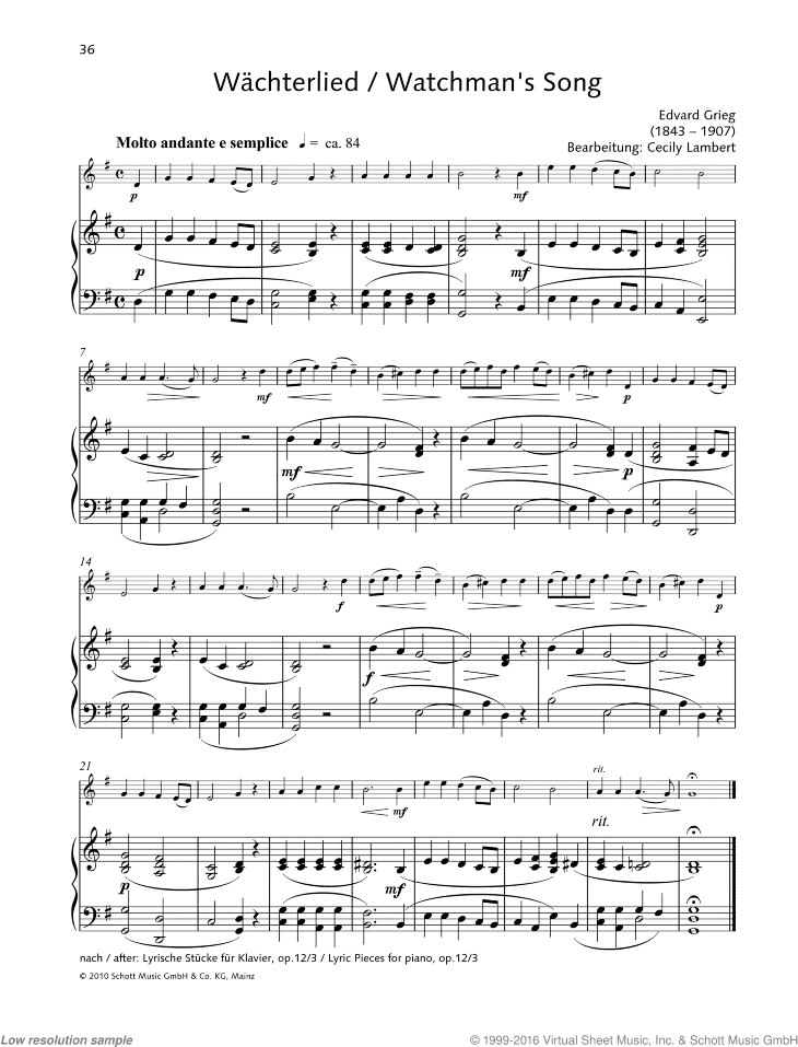 Watchman's Song