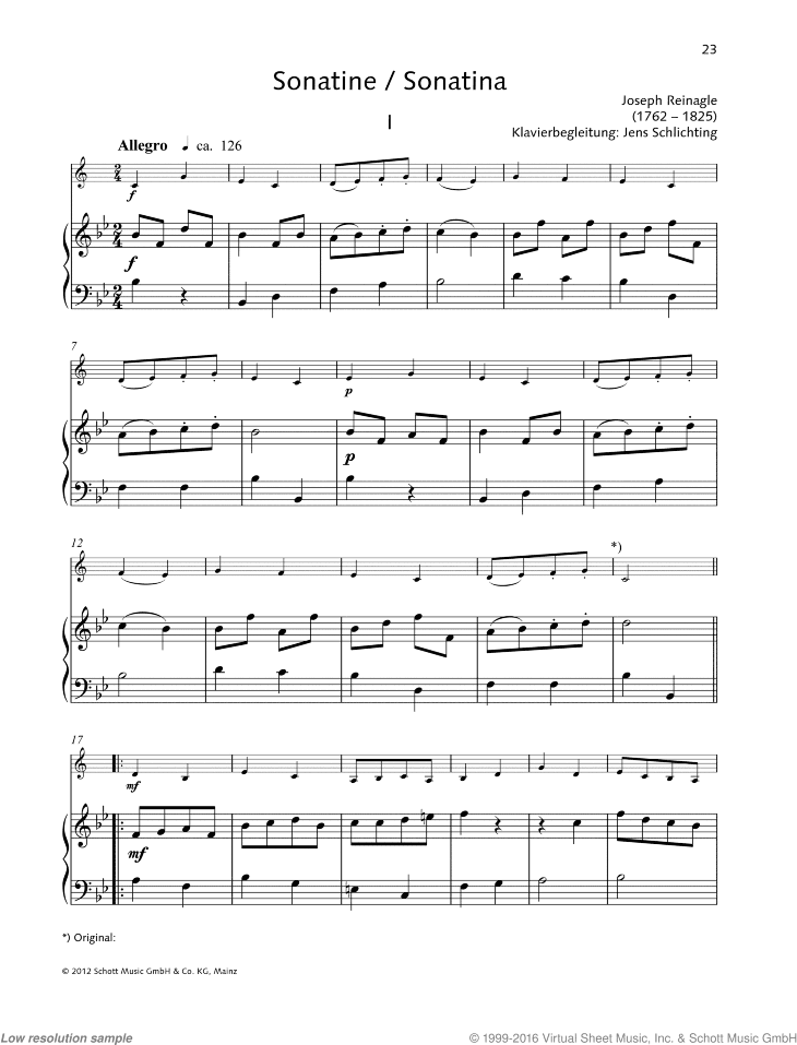 Sonatina in G major