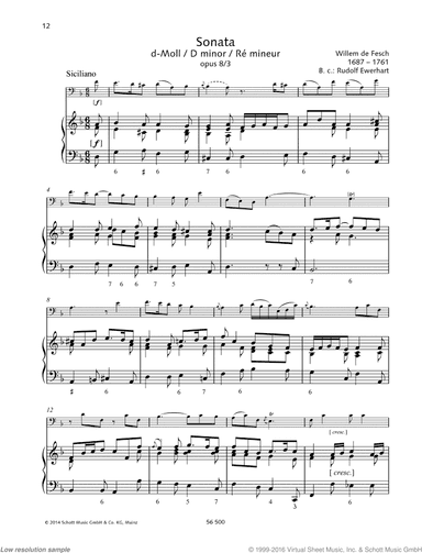 Sonata in D minor, Op. 8 No. 3