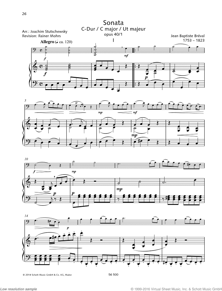 Sonata in C major, Op. 40 No. 1