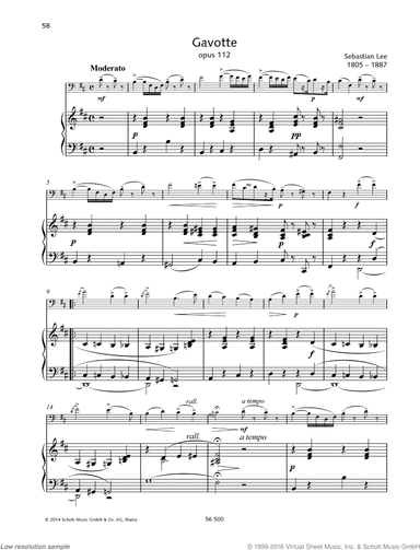 Gavotte, Op. 112