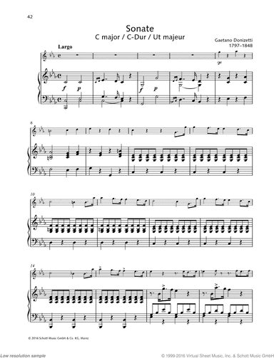 Sonata in C major