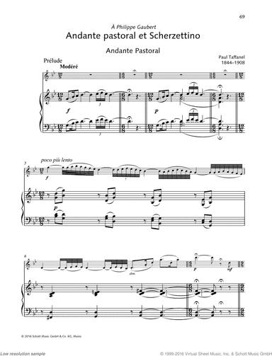 Andante pastorale et Scherzettino
