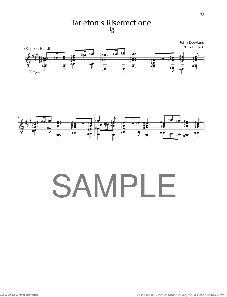 Tarleton's Riserrectione, Jig
