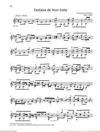 Fantasia de mon triste