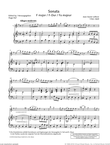 Sonata in F major