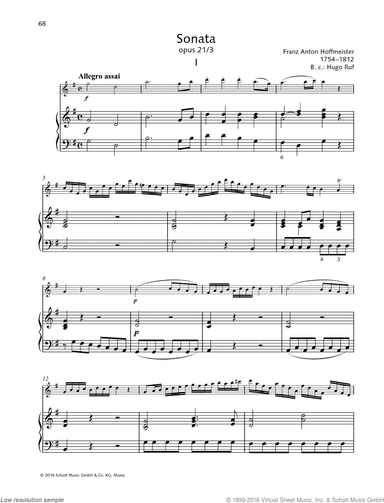 Sonata in G major, Op. 21 No. 3